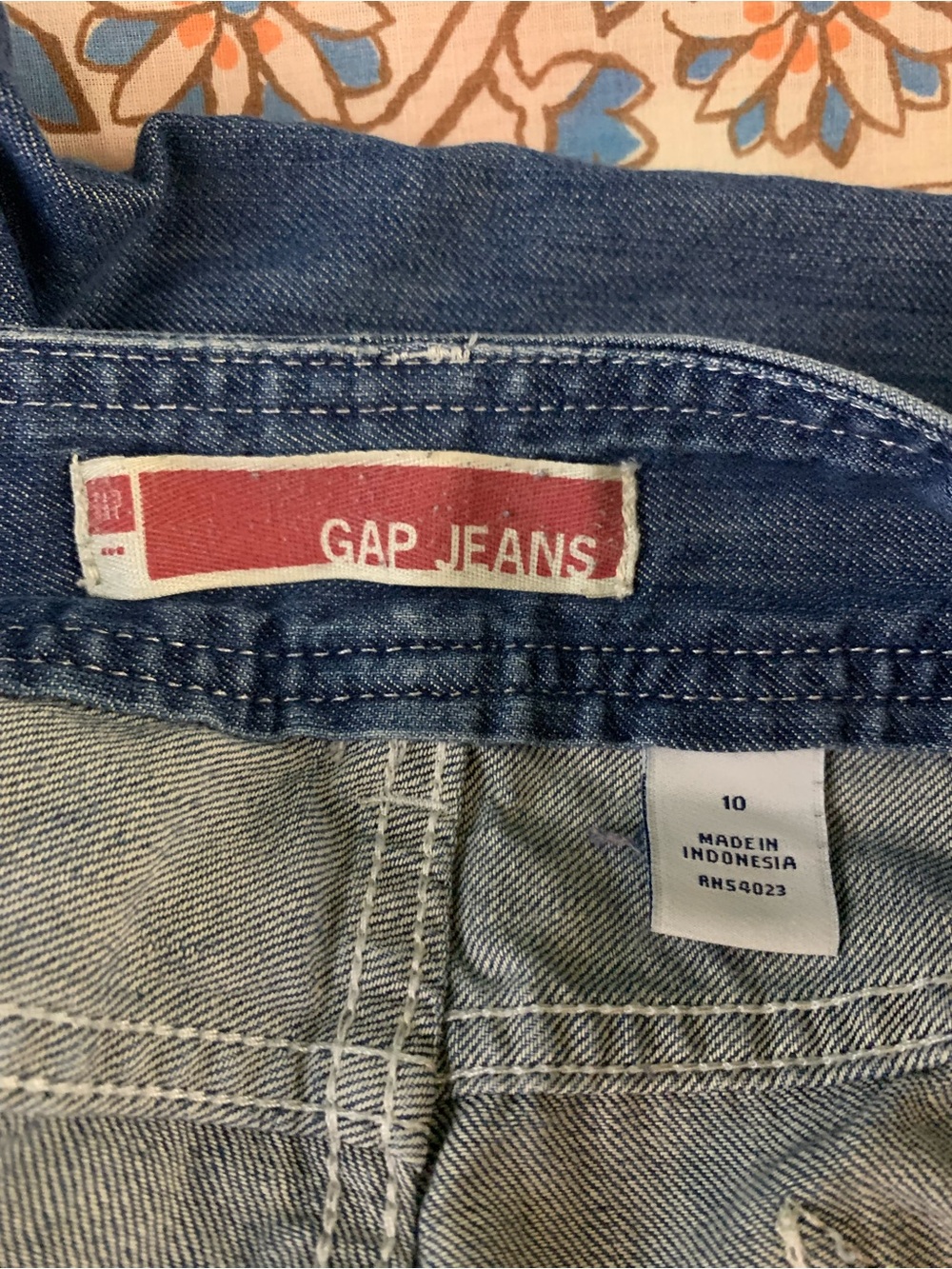 Gap Wide Leg Jeans Women’s Size 10 Boho Retro Classic - Picture 6 of 8